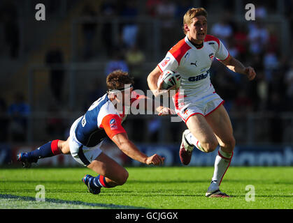 Rugby League - Gillette Fusion International - Inghilterra v Francia - Leigh Sports Village Foto Stock