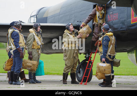 Avro Lancaster VII NX611, Just Jane, a East Kirkby, Foto Stock