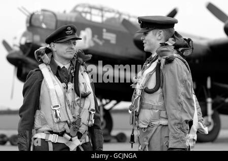 Avro Lancaster VII NX611, Just Jane, a East Kirkby, Foto Stock