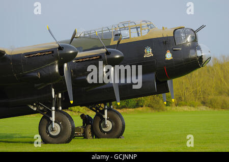 Avro Lancaster VII NX611, Just Jane, a East Kirkby, Foto Stock