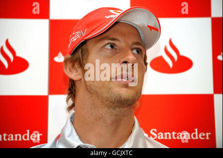 Motor Racing - Santander piloti McLaren Conferenza stampa - Istituto della salute dei bambini Foto Stock