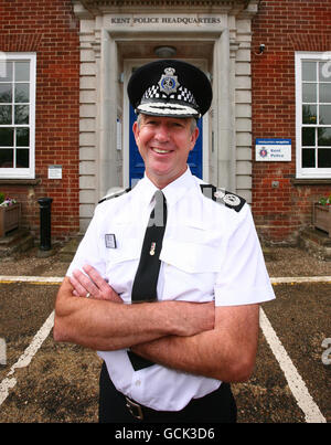 New Kent Police CHIEF CONSTABLE Foto Stock