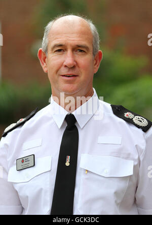 Ian Learmonth, il nuovo Constable capo del Constabulary del Kent, al di fuori del quartier generale della polizia del Kent a Maidstone. Foto Stock