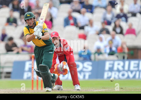 Cricket - Friends Provident venti20 - Gruppo del Nord - Lancashire Lightning v Nottinghamshire fuorilegge - Old Trafford Cricket Gr... Foto Stock