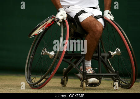 Tennis - 2010 campionati di Wimbledon - Giorno tredici - All England Lawn Tennis e Croquet Club Foto Stock