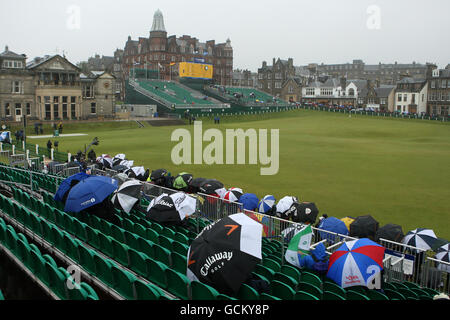 Golf - Il Campionato Open 2010 - Preview - Giorno 3 - St Andrews Old Course Foto Stock