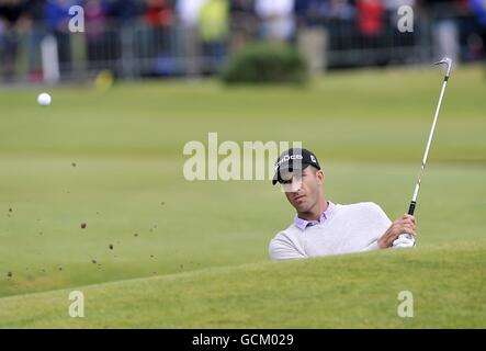 Geoff Ogilvy australiano in azione durante il secondo round del Open Championship 2010 a St Andrews Foto Stock