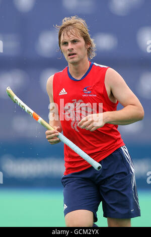 Hockey - Torneo Internazionale delle quattro Nazioni - Gran Bretagna contro Germania - Highfields Sports Club. Ashley Jackson, Gran Bretagna Foto Stock