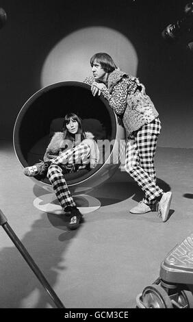 Sonny e Cher noi artisti Foto Stock