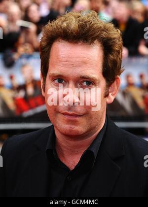 Tom Hollander arriva per la prima inglese dell'A-Team all'Empire Leicester Square, Londra. Foto Stock