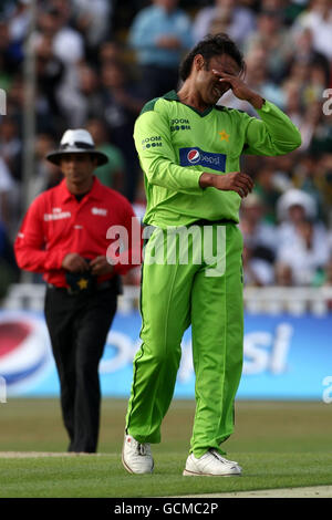 Cricket - seconda T20 Internazionale - Australia / Pakistan - Edgbaston. Shoaib Akhtar, Pakistan. Foto Stock