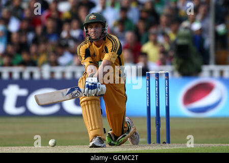 Cricket - seconda T20 Internazionale - Australia / Pakistan - Edgbaston. Mike Hussey, Australia. Foto Stock