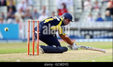 Cricket - Friends Provident venti 20 - Quarti di Finale - Warwickshire Bears v Hampshire Hawks - Edgbaston Foto Stock