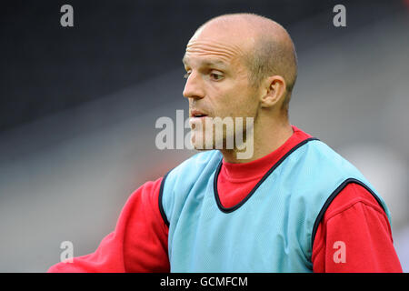 Calcio - Pre Season friendly - Milton Keynes Dons / West Ham United - stadio:mk. Alex Rae, primo allenatore di squadra di Milton Keynes Dons Foto Stock