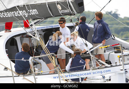 Vela - Cowes Week - Giorno 4 - Isola di Wight Foto Stock