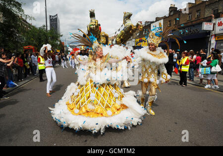 Carnaval del Pueblo 2010 Foto Stock