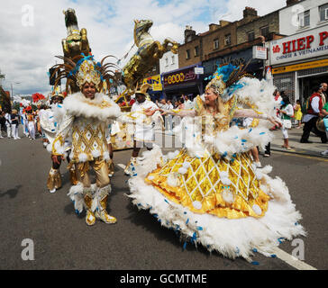 Carnaval del Pueblo 2010 Foto Stock