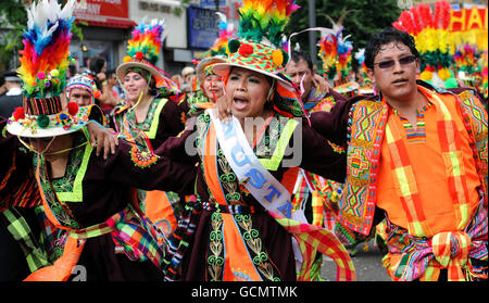 Carnaval del Pueblo 2010 Foto Stock