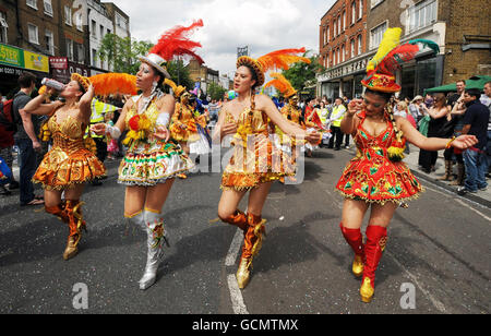 Carnaval del Pueblo 2010 Foto Stock