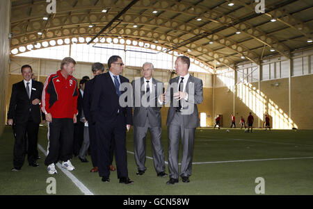 Calcio - Coppa del Mondo FIFA 2018 Ispezione - Rockliffe Park Foto Stock