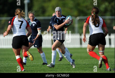 Il Rugby - Coppa del Mondo Donne - quinto posto di Semi finale - Canada v Scozia - Surrey Sports Park Foto Stock