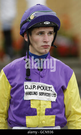 Corse ippiche - The Lindley Catering handicap Stakes - Chepstow Racecourse. Andrew Heffernan, Jockey Foto Stock