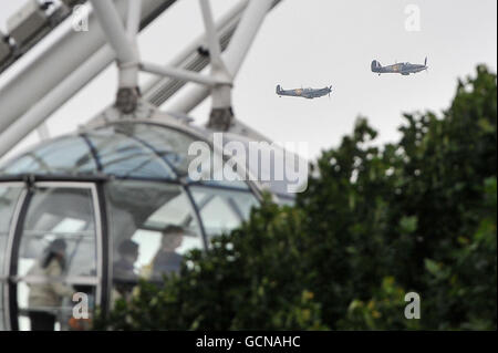 Battaglia di Bretagna settantesimo anniversario Foto Stock