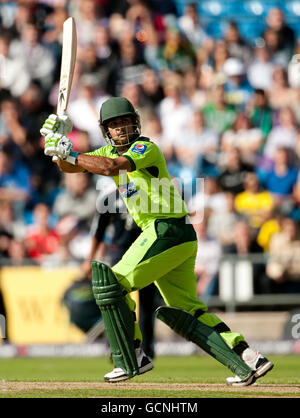 Cricket - NatWest Series - seconda Giornata Internazionale - Inghilterra / Pakistan - Headingley. Il Pakistan Mohammad Hafeez durante il secondo One Day International a Headingley, Leeds. Foto Stock