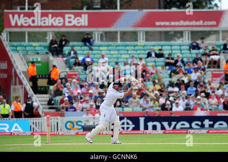 Cricket - terzo test npower - primo giorno - Inghilterra / Pakistan - la Briga assicurazione Oval. Matthew Prior in azione in Inghilterra Foto Stock