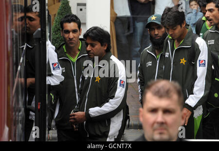 Cricket - quarta prova npower - Giorno 4 - Pakistan lasciare la squadra Hotel Foto Stock