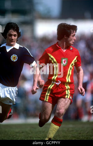 Calcio - Home International Championship - Galles v Scozia - Ninian Park, Cardiff Foto Stock