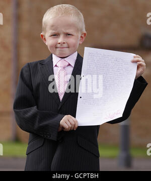 Anton McManus, a cui è stato diagnosticato il cancro, ha ...