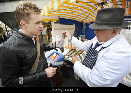 James Tanner Photocall - Londra Foto Stock