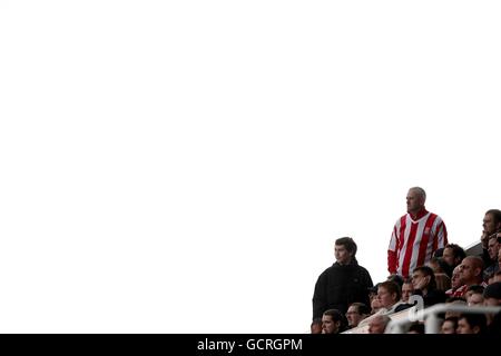 Calcio - Barclays Premier League - Stoke City / Blackburn Rovers - Britannia Stadium. Stoke City tifosi negli stand Foto Stock