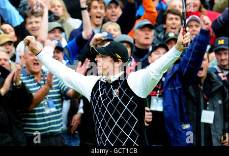 Golf - 38th Ryder Cup - Europa v USA - Giorno 3 - Celtic Manor Resort Foto Stock