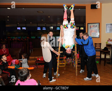 Calcio - Everton Comunità Evento di Team - Hollywood Bowl - Liverpool Foto Stock