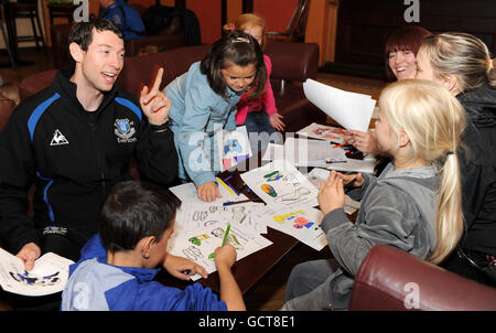 Calcio - Everton Comunità Evento di Team - Hollywood Bowl - Liverpool Foto Stock