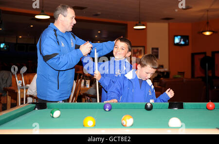 Calcio - Everton Comunità Evento di Team - Hollywood Bowl - Liverpool Foto Stock