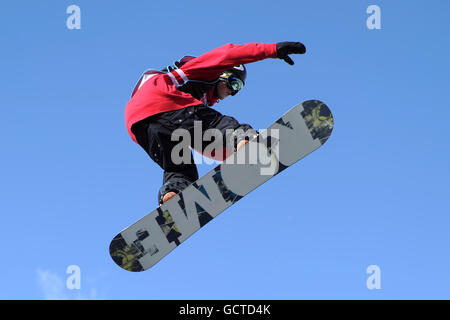 Sport invernali - congelare Festival 2010 - Battersea Power Station Foto Stock