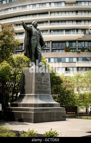 Benito Juarez statua, Virginia & New Hampshire Avenue NW, Washington DC Foto Stock