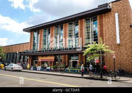 Whole Foods Market, P Street NW, Washington DC Foto Stock