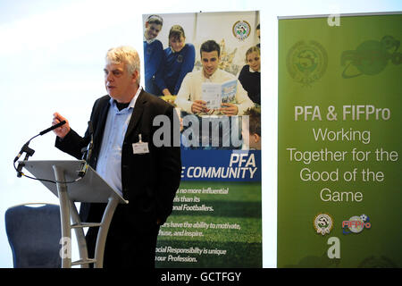 Calcio - Simposio FIFPro ospitata dalla PFA - City of Manchester Stadium Foto Stock