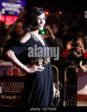 La cinquantaquattresima BFI London Film Festival - Miral Premiere Foto Stock