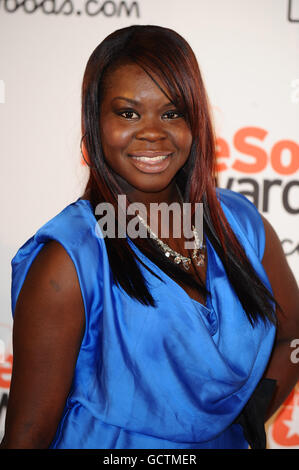 2010 all'interno di sapone Awards - Londra Foto Stock