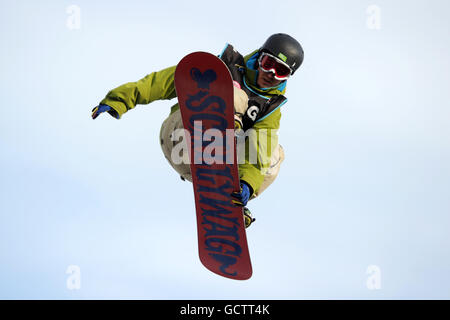 Sport invernali - congelare Festival 2010 - Battersea Power Station Foto Stock