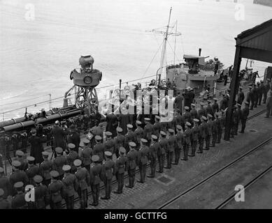 Guerre e conflitti - la prima guerra mondiale - Il guerriero sconosciuto - Dover Foto Stock