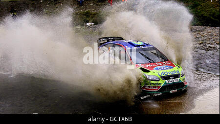 Motor Racing - 2010 Rally Galles GB - Giorno Due - Cardiff Foto Stock