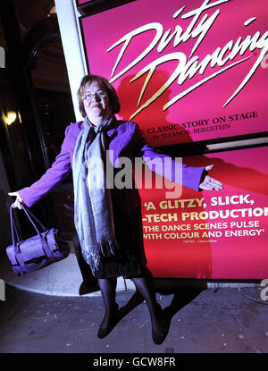 Susan Boyle avvistamento - Londra Foto Stock