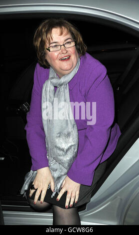 Susan Boyle avvistamento - Londra Foto Stock