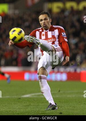 Calcio - Barclays Premier League - Stoke City v Liverpool - Britannia Stadium. Matthew Etherington, Stoke City Foto Stock